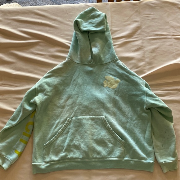 Vintage FREE CITY Crop Hoodie - super soft fleece - Picture 1 of 4